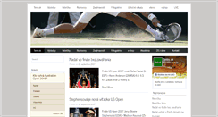 Desktop Screenshot of forum.tenis.sk